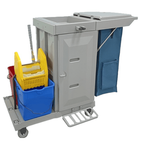 Topmop Cleaning Tools & Accessories Topmop High-Capacity Multi-Function Cleaning Cart with Wringer - YJ-07