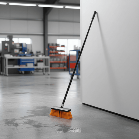 Topmop Cleaning Tools & Accessories Topmop Long-Handle Floor Scrubbing Brush with 1.45m Handle | 10", 18" & 24"