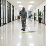 Topmop Cleaning Tools & Accessories Topmop Luxury Lobby Cotton Dust Mop Set with 1.25m Handle | 24" & 36"