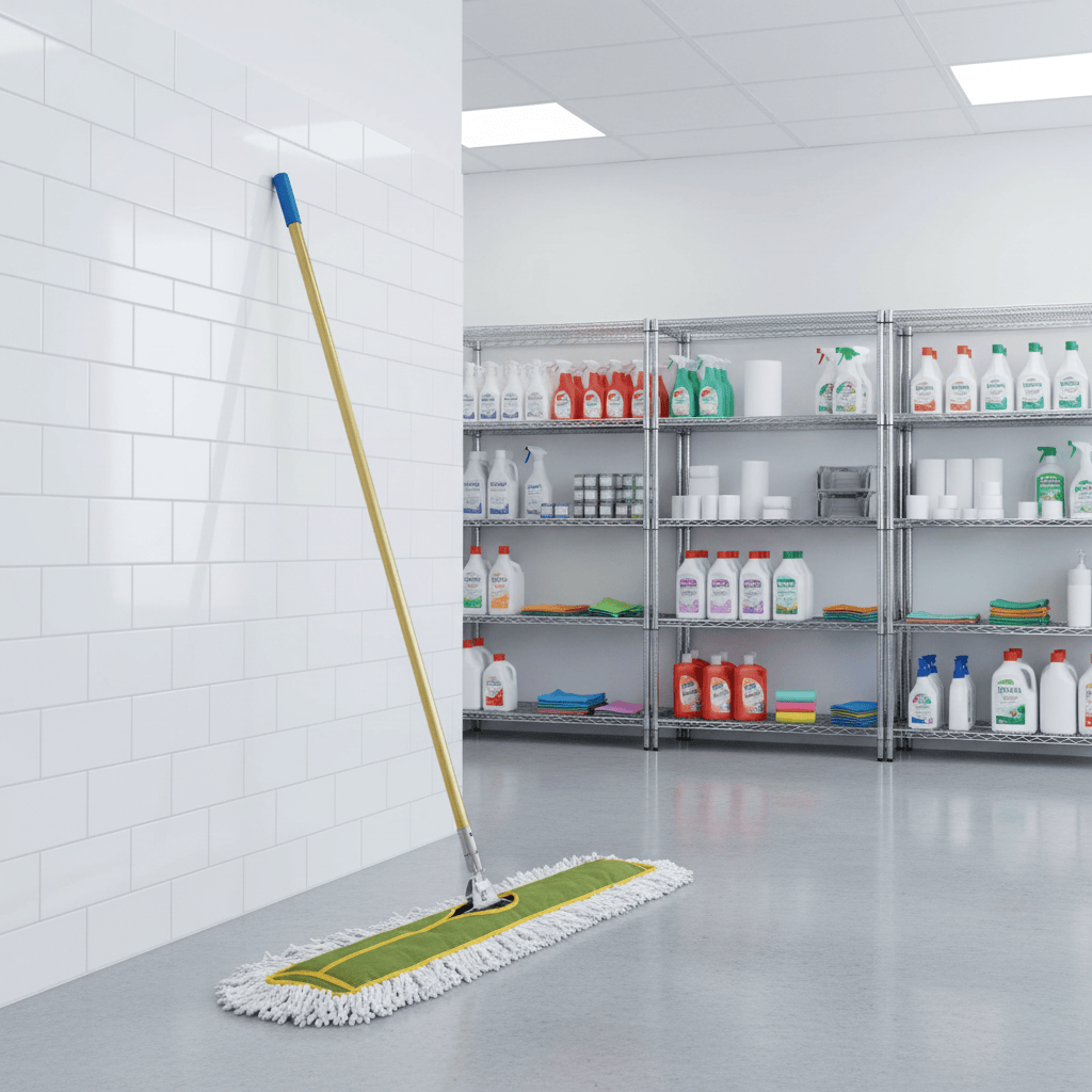 Topmop Cleaning Tools & Accessories Topmop Luxury Lobby Cotton Dust Mop Set with 1.25m Handle | 24" & 36"