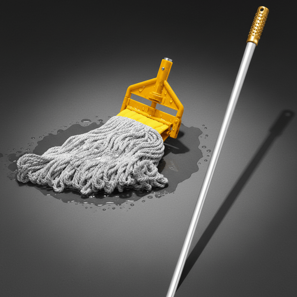 Topmop Cleaning Tools & Accessories Topmop Luxury Pressing Mop with Golden 1.25m Handle - C-204