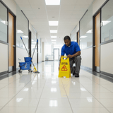 Topmop Cleaning Tools & Accessories Topmop PP Double-Sided Caution Wet Floor Sign Board - B-134