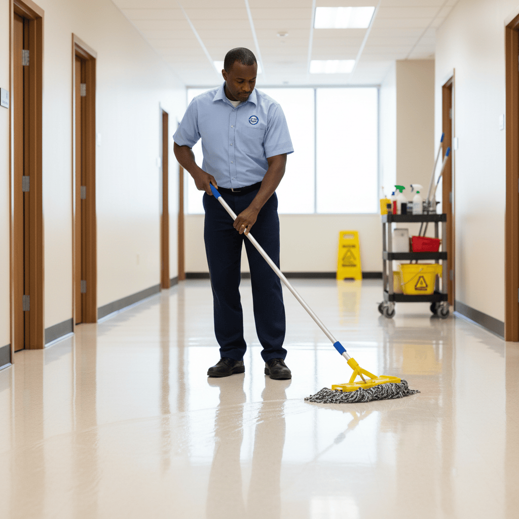 Topmop Cleaning Tools & Accessories Topmop Standard Pressing Mop with Clip and 1.25m Handle - C-203