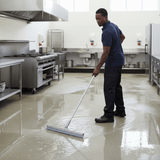 Topmop Cleaning Tools & Accessories Topmop Steel Floor Squeegee with 1.25m Handle | 18", 22" & 30"