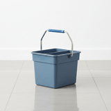 Topmop Cleaning Tools & Accessories Topmop Turquoise Two-Compartment Utility Pail - B-041