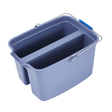 Topmop Cleaning Tools & Accessories Topmop Turquoise Two-Compartment Utility Pail - B-041