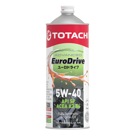 Totachi Engine Oils & Vehicle Fluids Totachi Engine Oil Eurodrive 5W-40 SP A3/B4 - 1L & 4L