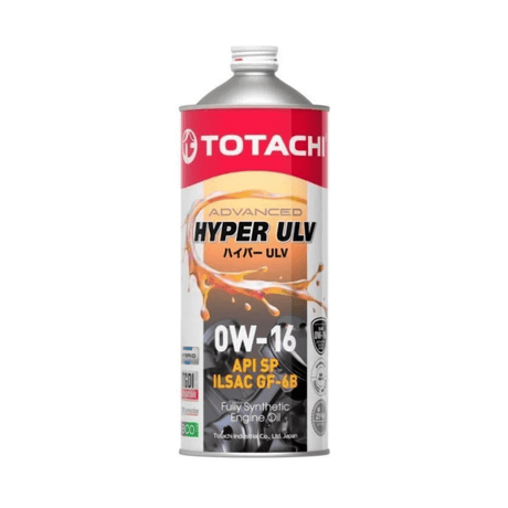 Totachi Engine Oils & Vehicle Fluids Totachi Engine Oil Hyper ULV 0W-16 - 1L & 4L