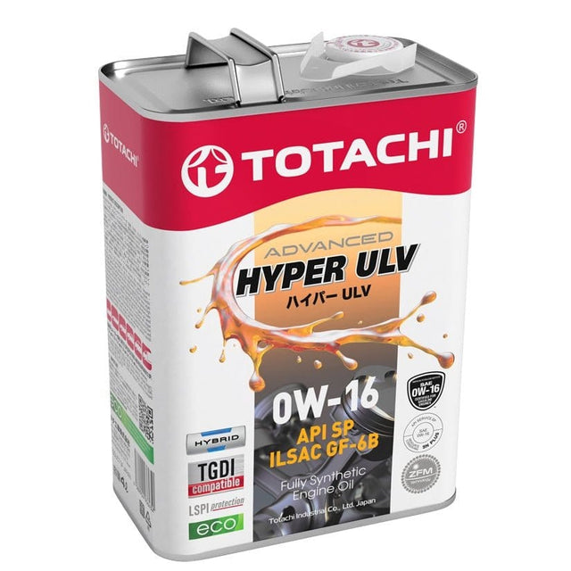 Totachi Engine Oils & Vehicle Fluids Totachi Engine Oil Hyper ULV 0W-16 - 1L & 4L