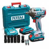 Total 42V impact wrench kit on white