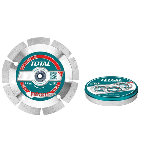 Total Grinding & Cutting Wheels Total 10 Pieces Dry Diamond Disc 4½'' 115mm - TAC2111153M