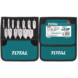 Total Drill Bits Total 13 Pieces Flat Wood Drill Bits Set - TACSD70131