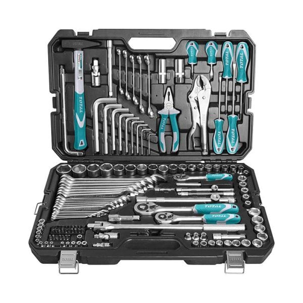 Total Tool Set Total 142 Pieces Combination Tool Set - THKTHP21426