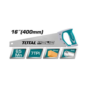 Total Hand Saws & Cutting Tools Total 16" Hand Saw - THT55166