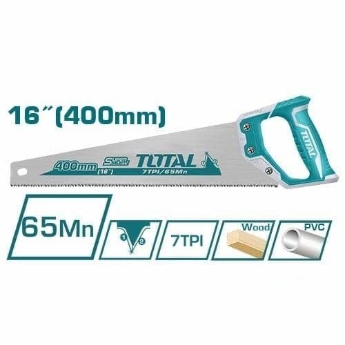 Total Hand Saws & Cutting Tools Total 16" Hand Saw with Teeth Protector - THT55400