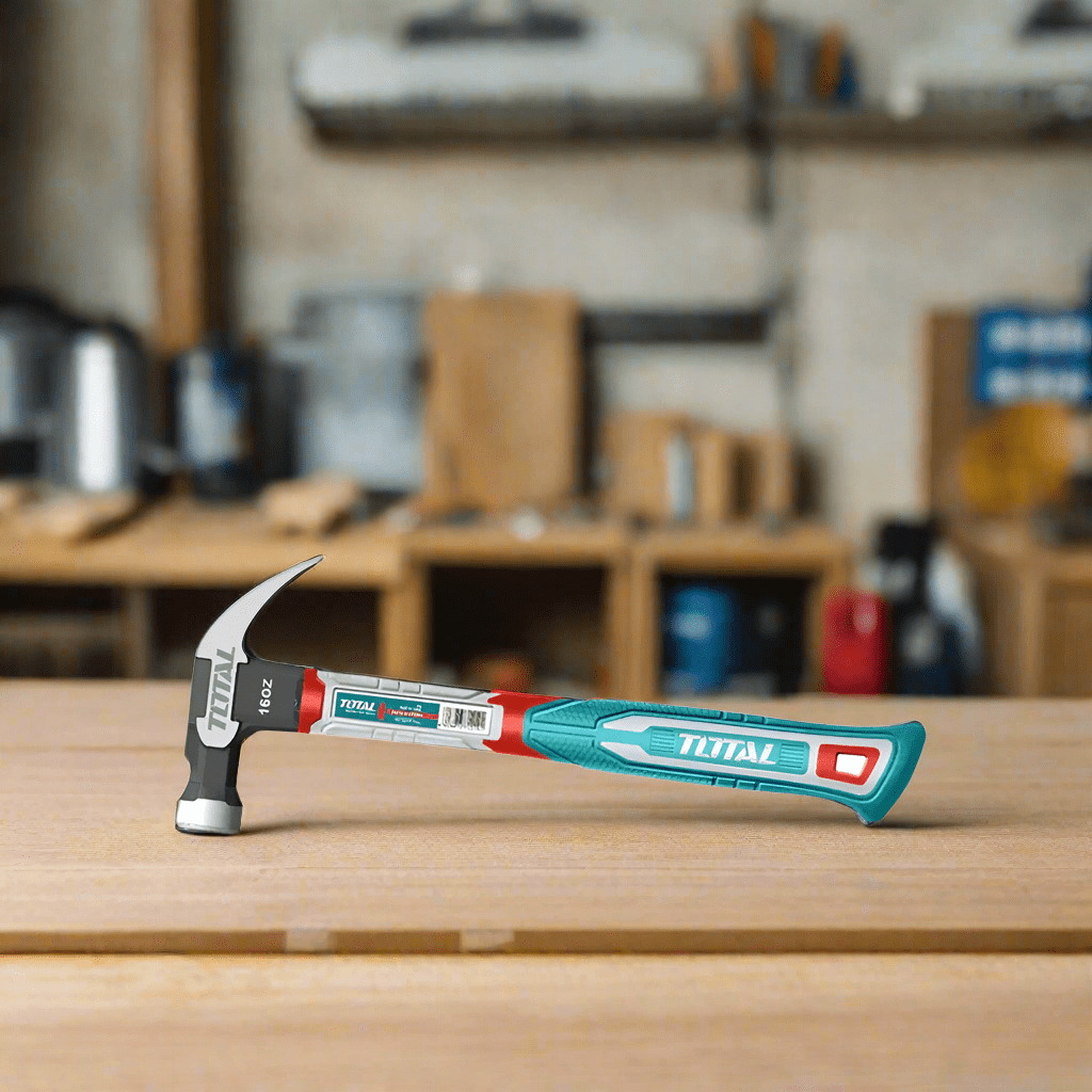 Total Hammers Mallets & Sledges Total 16oz/450g Claw Hammer - THCH61016