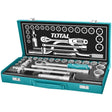 Total Sockets & Hex Keys Total 24 Pieces 1/2" Socket Set - THT141253