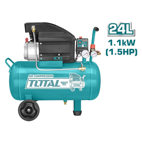 Total Compressor & Air Tool Accessories Total 24L Air Compressor 1100W - TCS1110242