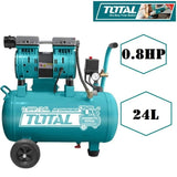 Total Compressor & Air Tool Accessories Total 24L Air Compressor 600W - TCS1075248