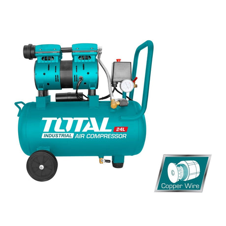 Total Compressor & Air Tool Accessories Total 24L Air Compressor 600W - TCS1075248