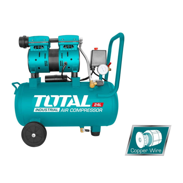 Total Compressor & Air Tool Accessories Total 24L Air Compressor 600W - TCS1075248