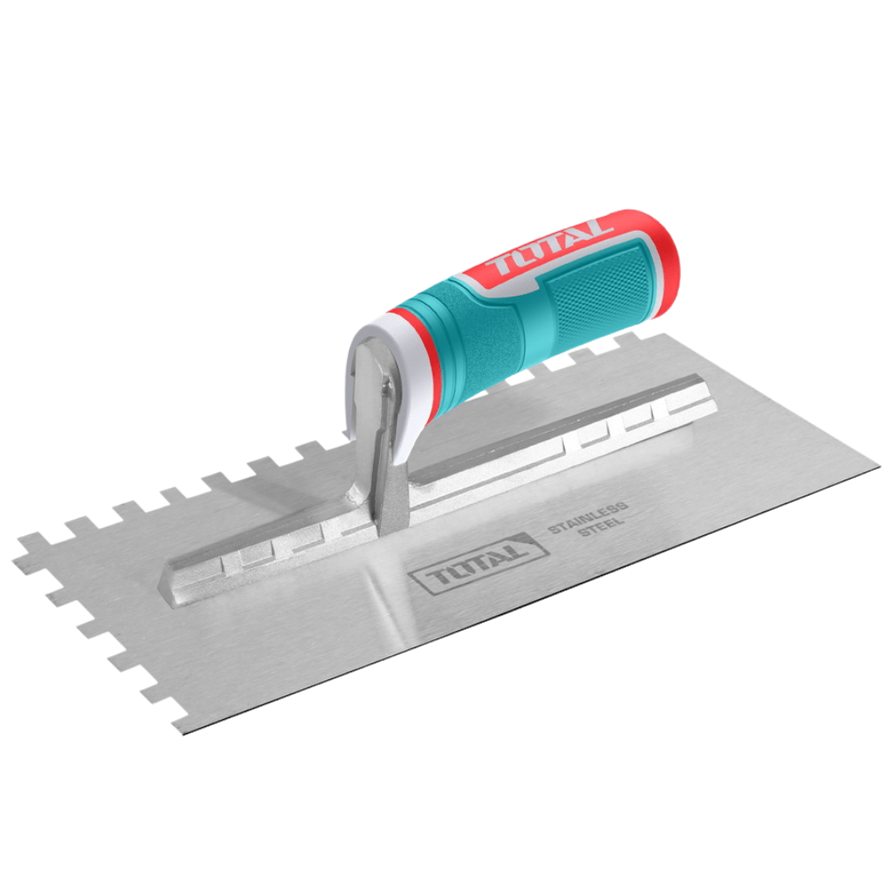 Total Specialty Hand Tools Total 280x130mm Plastering Trowel With Teeth - THTT81286