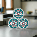 Total Grinding & Cutting Wheels Total 3 Pieces Dry Diamond Disc Set 9'' - TAC2112308