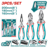 Total Pliers Total 3 Pieces High Leverage Plier Set - THT2K0301S