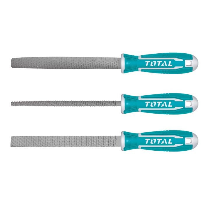 Total Chisels Files Planes & Punches Total 3 Pieces Wood File Set - THT918326