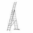 Total Ladder Total 3 Section Extension Ladder 3 x 9 - THLAD03391