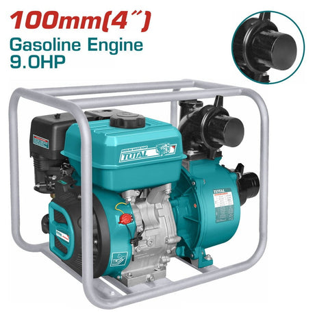 Total Gasoline Water Pump Total 4″ Gasoline Water Pump 9.0HP - TP3401