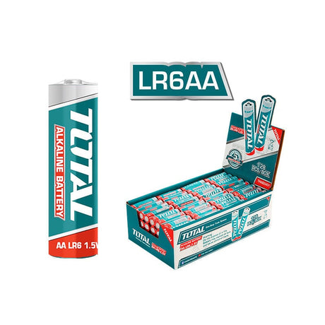 Total Batteries & Chargers Total 4 Pieces 1.5V LR6 AA Alkaline Battery - THAB2A01