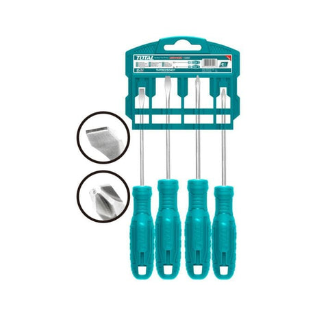 Total Screwdrivers Total 4 Pieces Screwdriver Set - THTDC250401