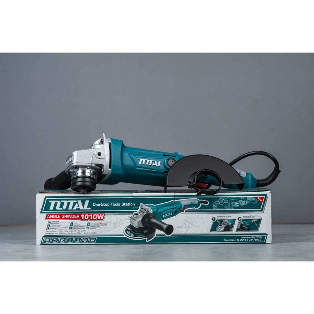 Total Grinder Total 5"/125mm Angle Grinder 1010W, With Adjustable Speed - TG1121256-3