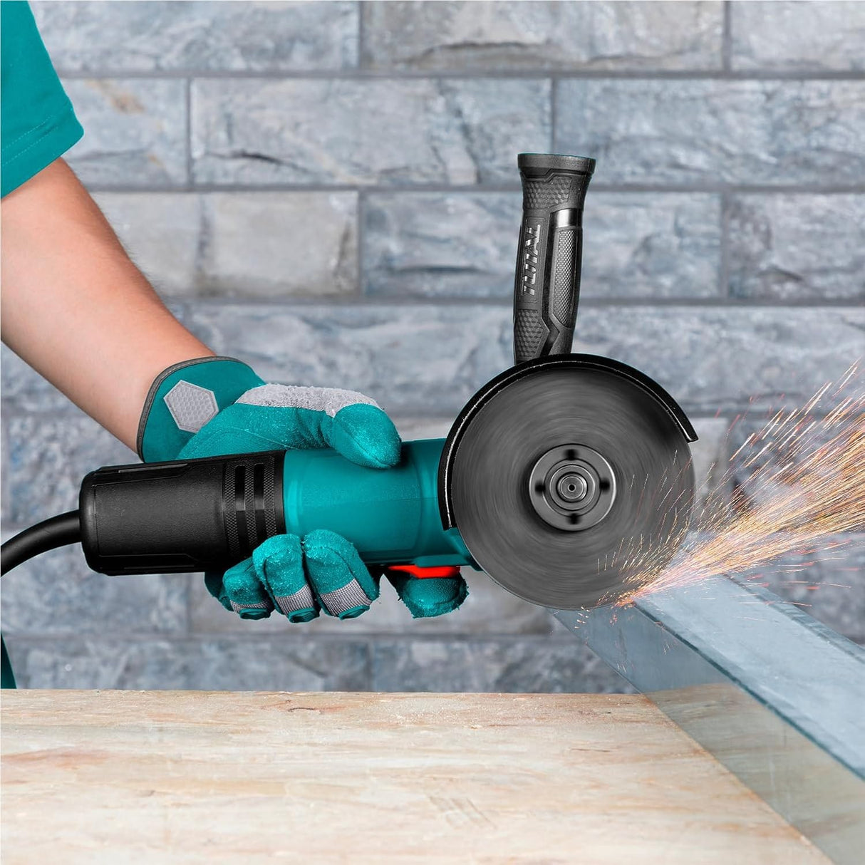 Total Grinder Total 5"/125mm Angle Grinder 1500W - TG11512536
