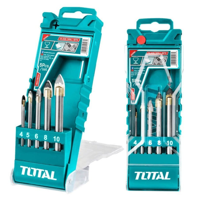 Total Drill Bits Total 5 Pieces Glass Drill Bits Set - TACSD7256