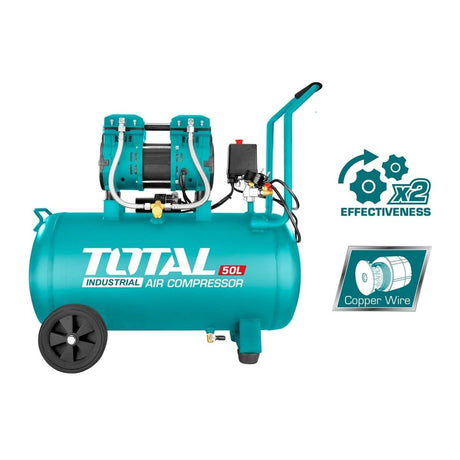 Total Compressor & Air Tool Accessories Total 50L Air Compressor 1200W - TCS1120508