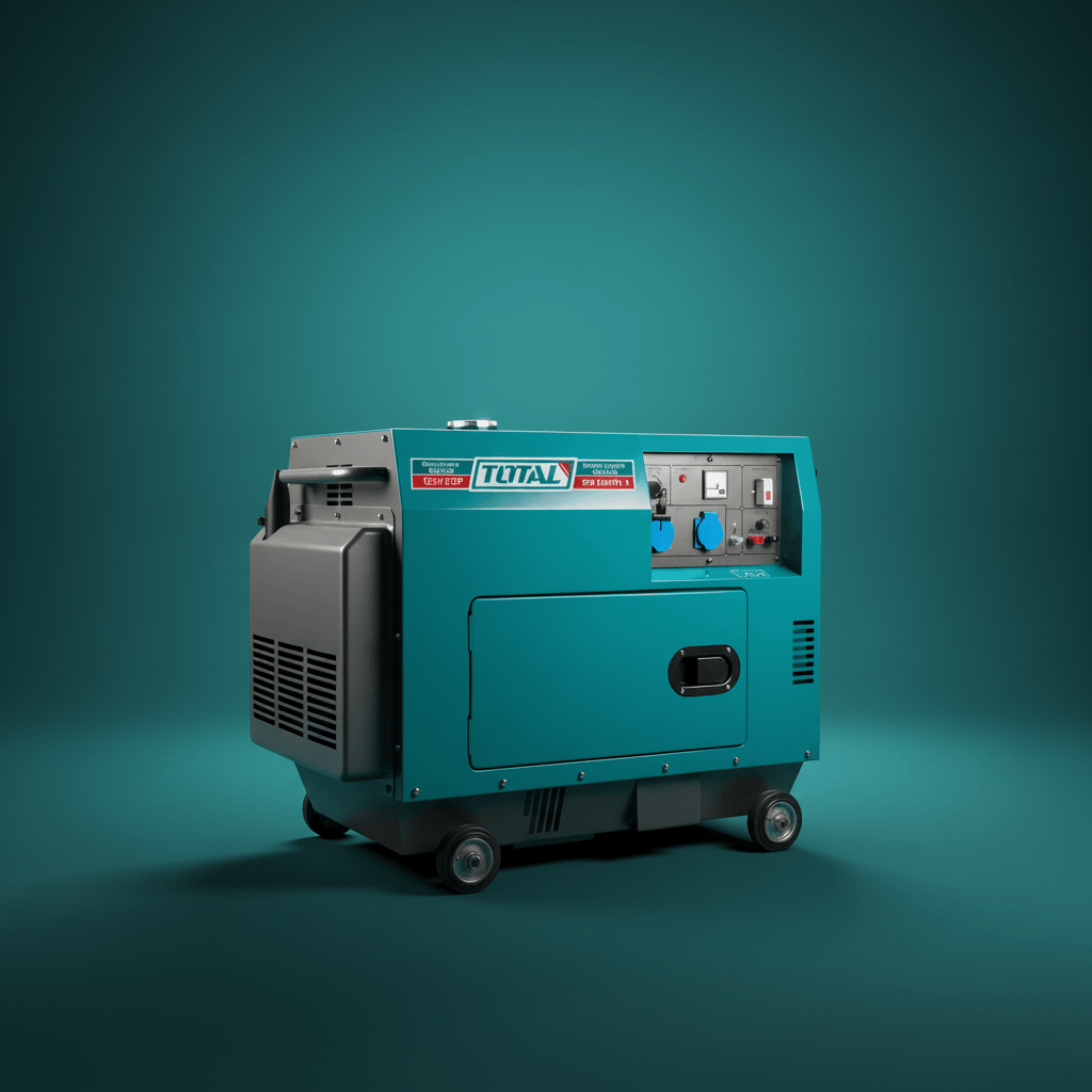 Total Generator Total 5kW Silent Diesel Generator – TP250001-1