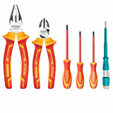 Total Screwdrivers Total 6 Pieces Insulated Hand Tools Set 1000V - THKIST3062