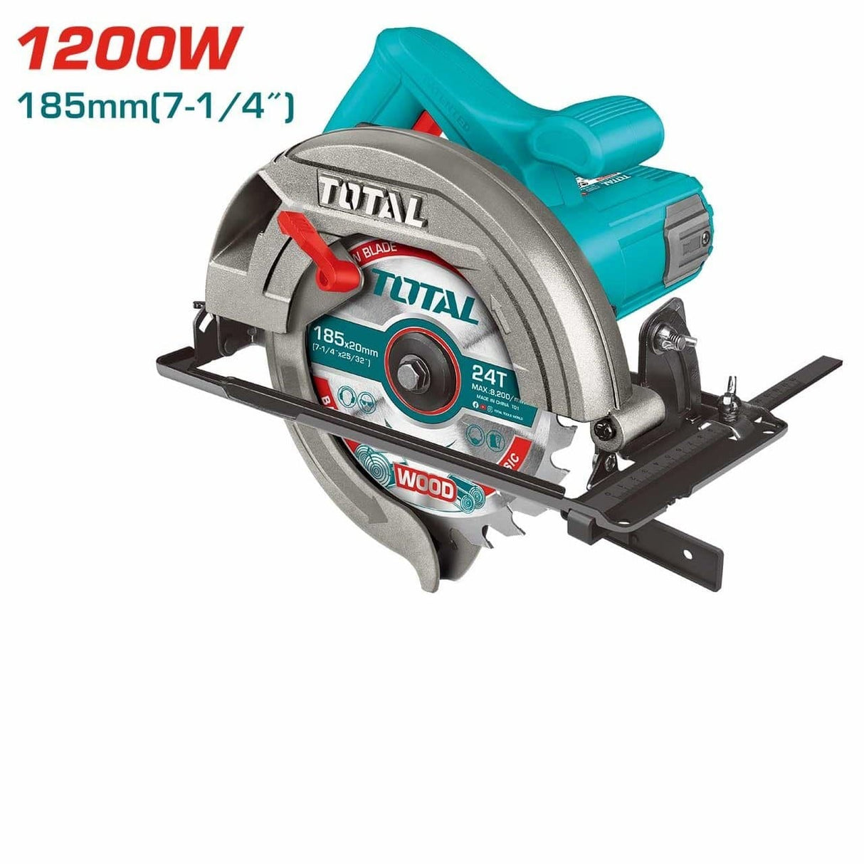 Total Circular Saw Total 7" Circular Saw 1200W 5000rpm - TS11218576