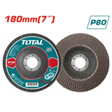 Total Grinding & Cutting Wheels Total 7" P60 Flap disc  - TAC631802