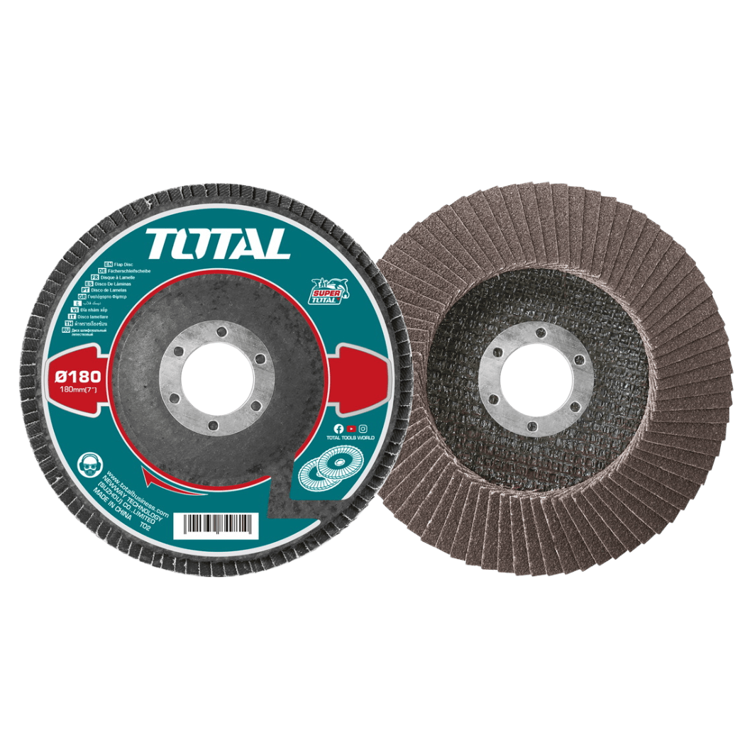 Total Grinding & Cutting Wheels Total 7" P60 Flap disc  - TAC631802