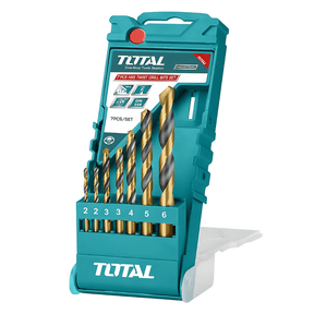 Total Drill Bits Total 7 Pieces HSS Drill Bit - TACSD0075