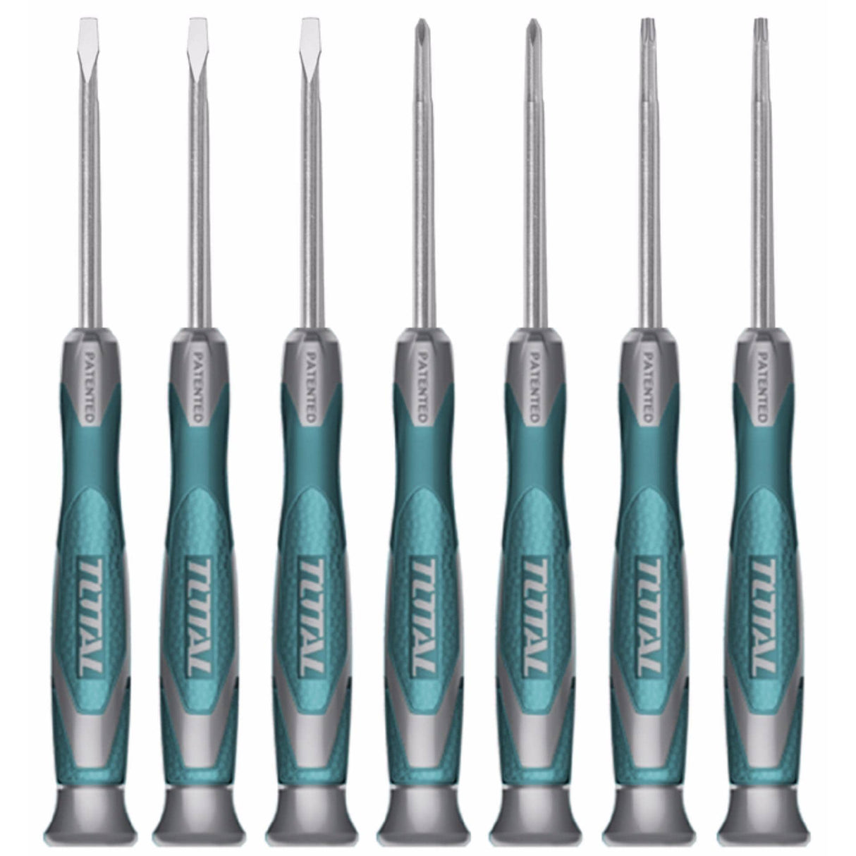 Total Screwdrivers Total 7 Pieces Precision Screwdriver Set - THT250726