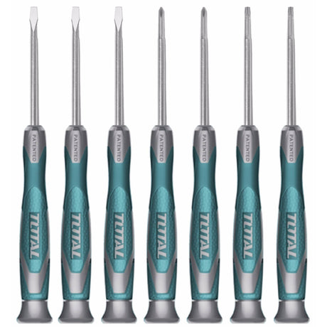 Total Screwdrivers Total 7 Pieces Precision Screwdriver Set - THT250726