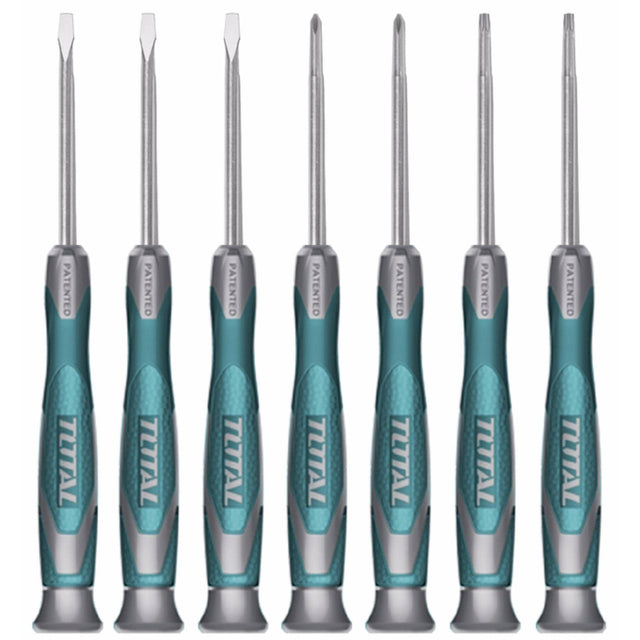 Total Screwdrivers Total 7 Pieces Precision Screwdriver Set - THT250726