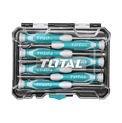 Total Screwdrivers Total 7 Pieces Precision Screwdriver Set - THT250726