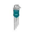 Total Sockets & Hex Keys Total 9 Pieces Hex Key Set With Extra Long Arm - THT106192