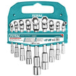 Total Wrenches Total 9 Pieces L-Angled Socket Wrench Set - TLASWT0901