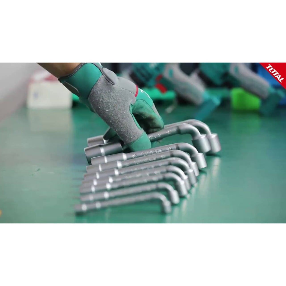 Total 9 Pieces L-Angled Socket Wrench Set - TLASWT0901 | DZ | Supply ...